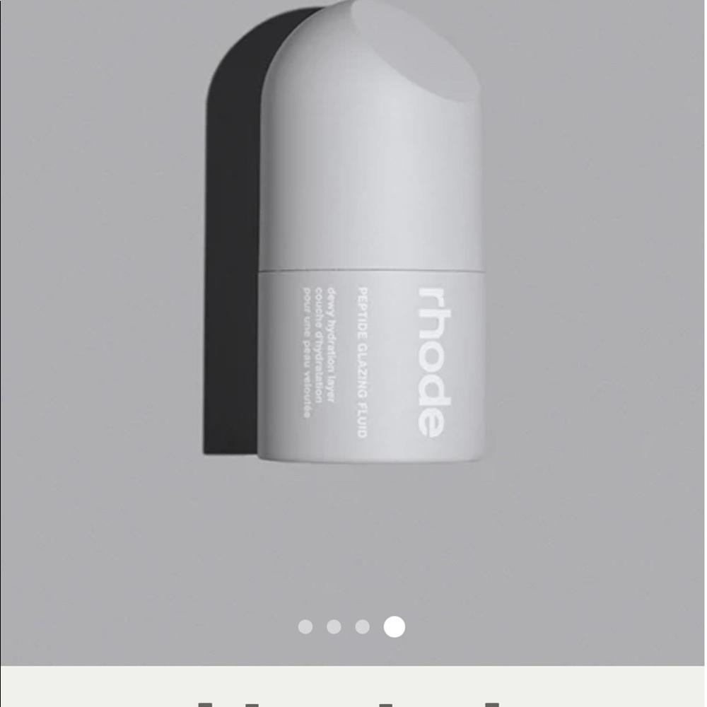 LAST ONE!New!! RHODE BEAUTY PEPTIDE GLAZING FLUID:The Dewy Hydration Layer - Picture 6 of 7
